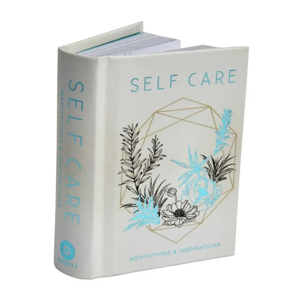 Reflection Journal, Mini Quote Book and Scented Candle Self-Care Gift Set